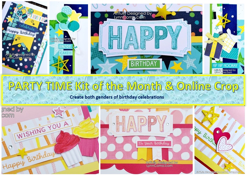 Party Time!  Scrapbooking Layouts for Both Genders