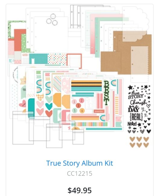 CC12215 True Story Album Kit