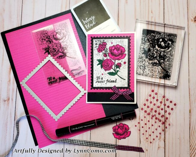 Academia Rose Postage thin cuts