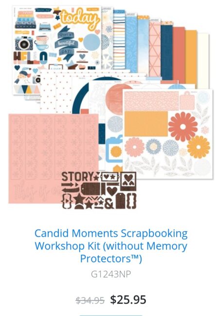 Candid Moments Scrapbooking