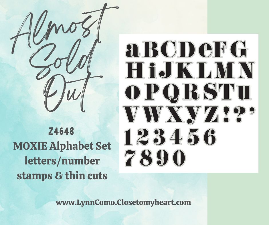 Z4648 Moxie Alphabet Set