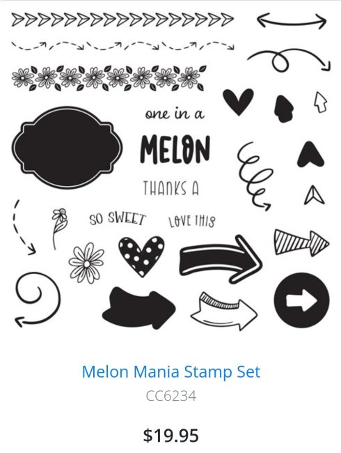 CC6234 Melon Mania Stamp Set