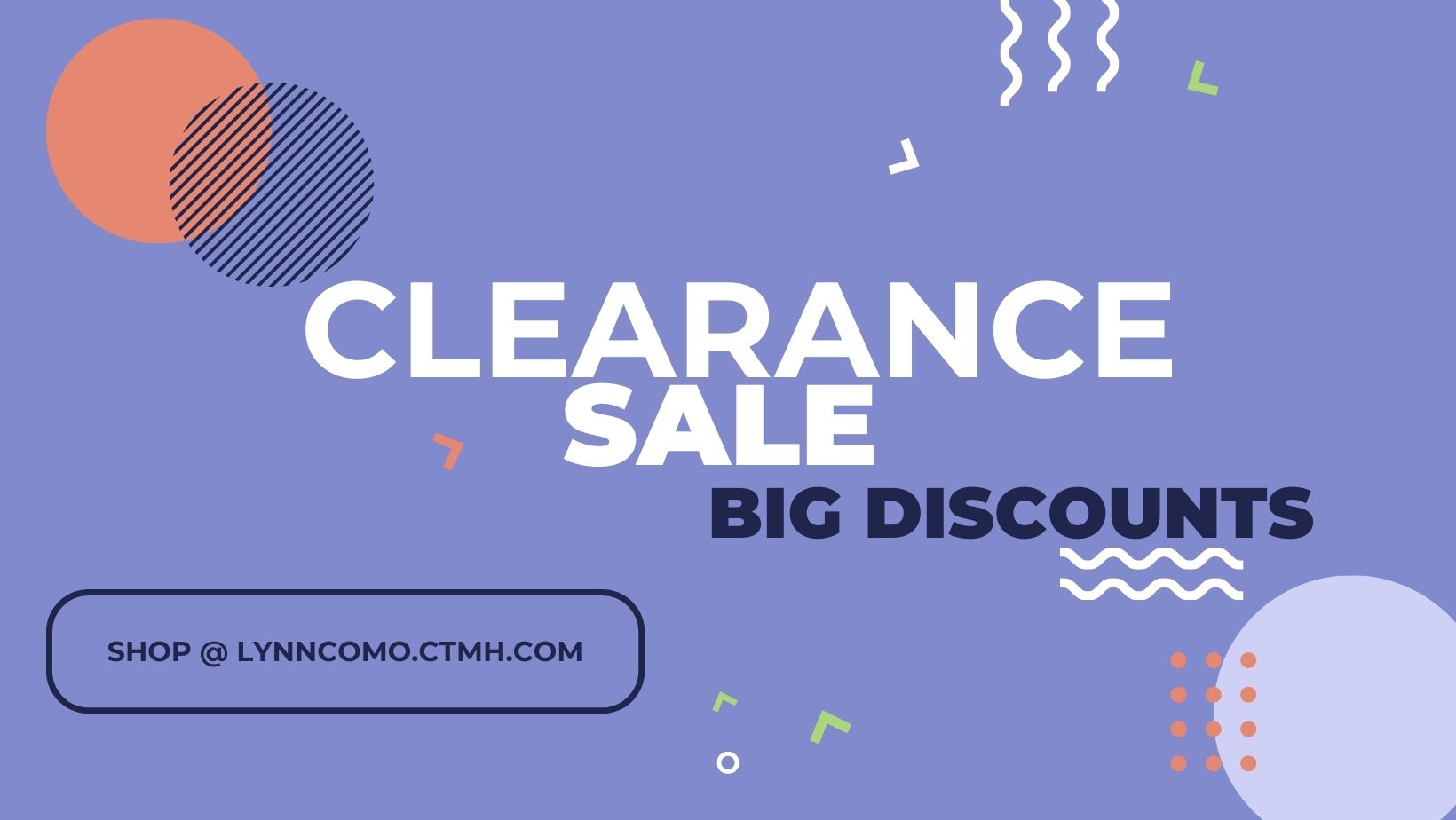 Online clearance discounts