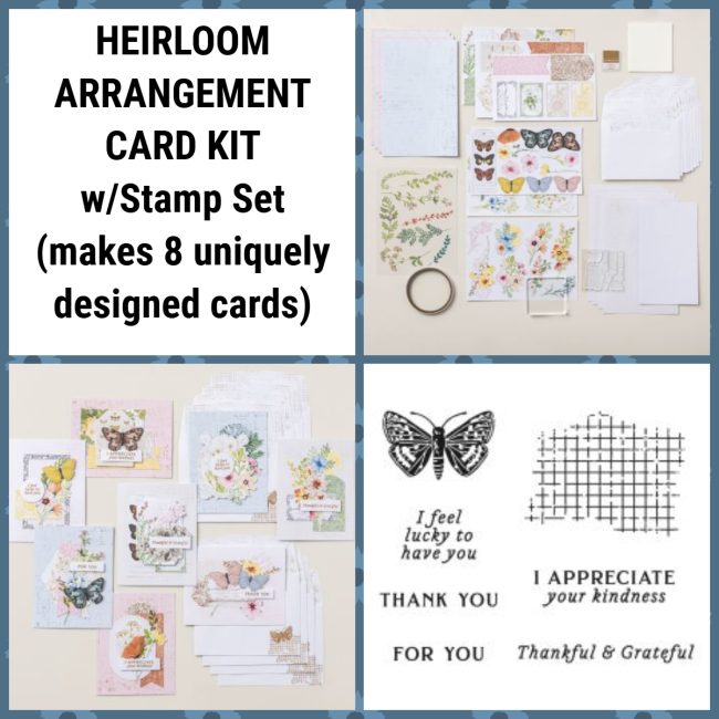Heirloom Arrangements Card Kit