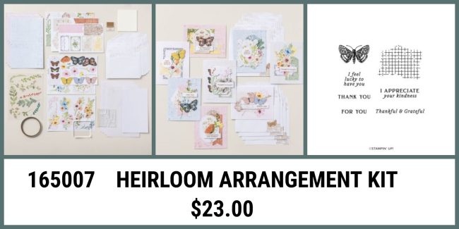 Heirloom Arrangement Card Kit