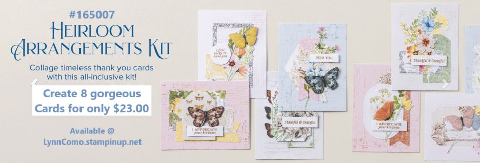Heirloom Arrangements Card Kit