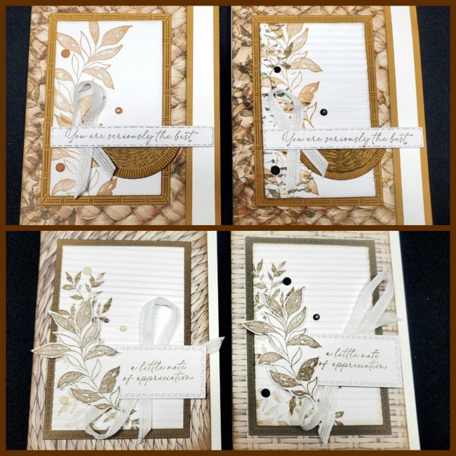 Botanical Texture Cards