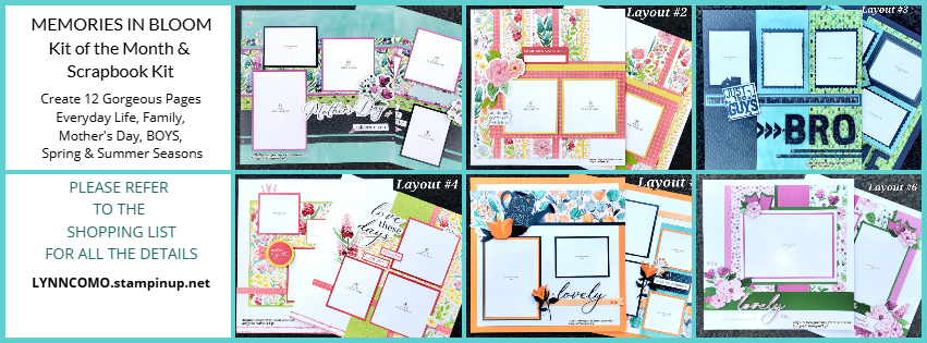 Memories in Bloom Scrapbook Kit