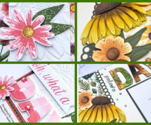 Floral Impressions Suite & Sunflower Scrapbook Kit