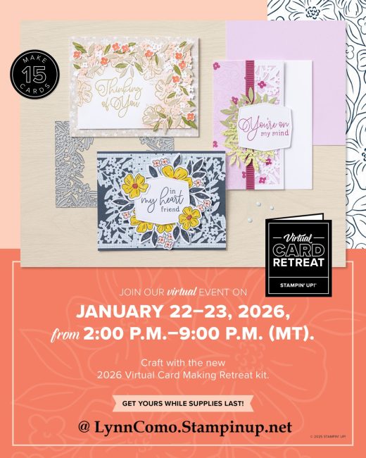 Virtual Card Making Retreat Kit