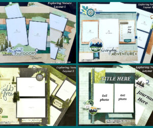 Exploring Nature Scrapbook Kit