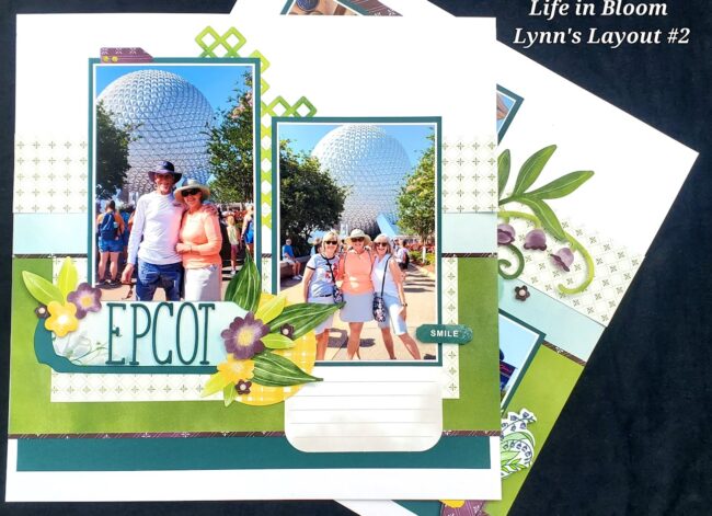 Life in Bloom Lynn's Layout #2 Epcot