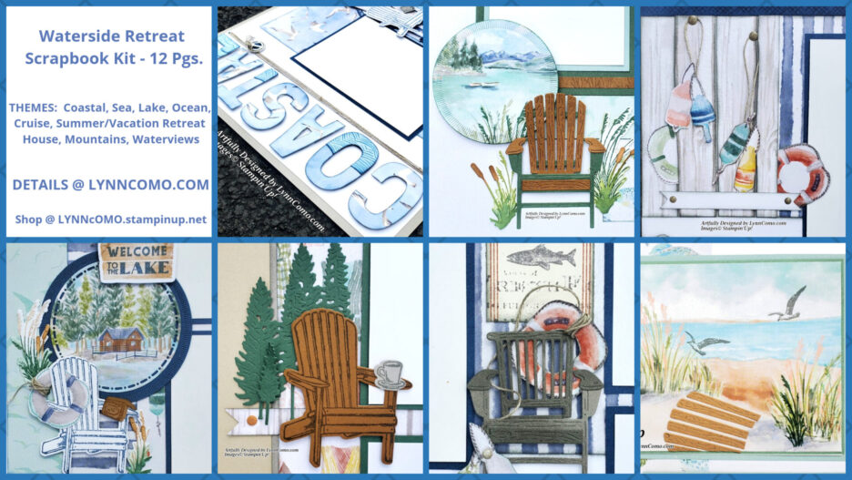 Waterside Retreat Scrapbook Kit