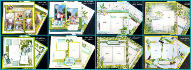 Life in Bloom 16 Page Scrapbook Kit