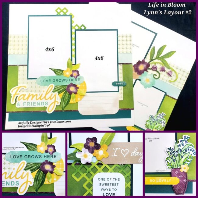 Life in Bloom Lynn's layout #2