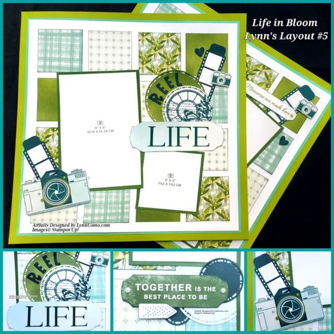 Life in Bloom Lynn's Layout 5