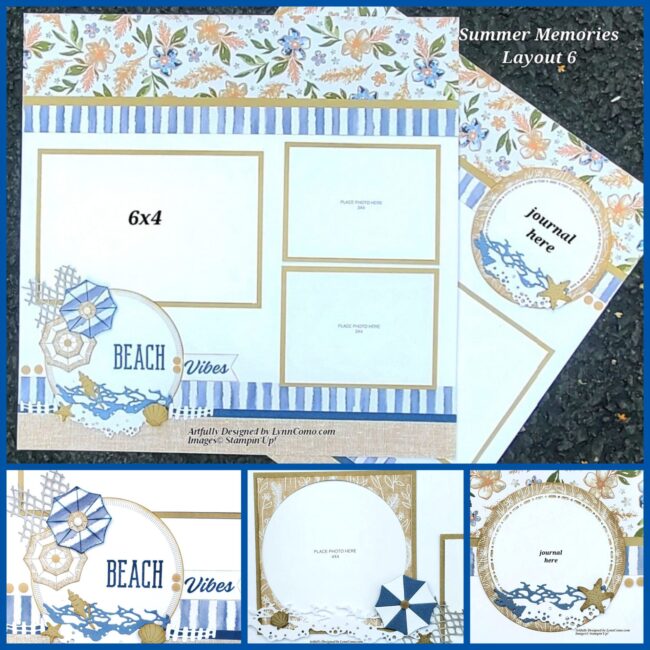 Summer Memories Layout 6