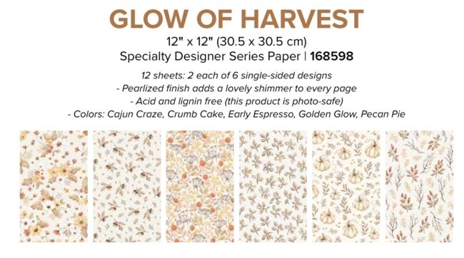 Glow of Harvest POTM Papers