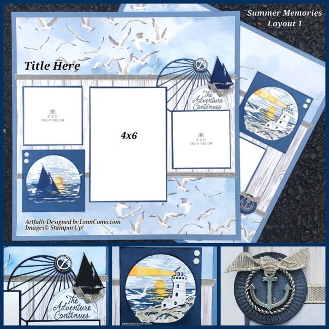Summer Memories Layout 1
