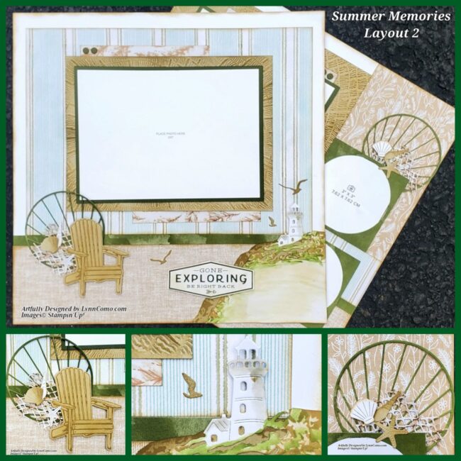 Summer Memories Layout 2