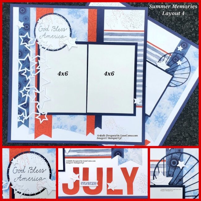 Summer Memories Layout 4