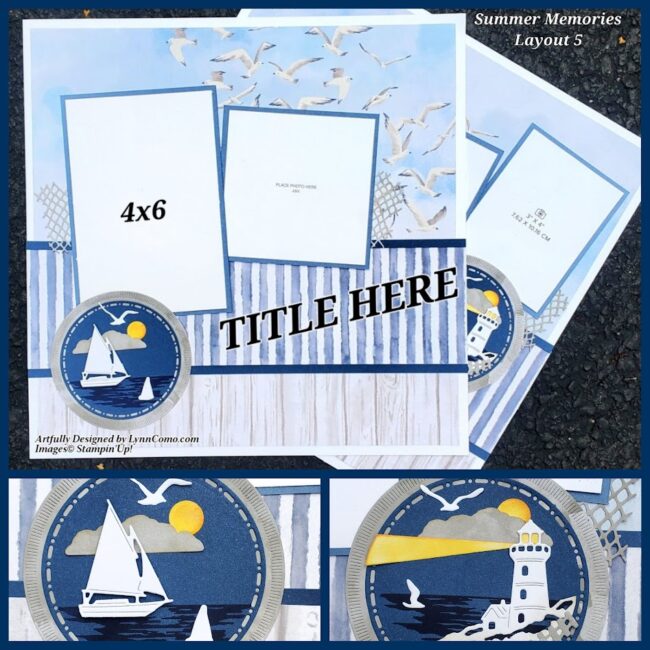 Summer Memories Layout 5