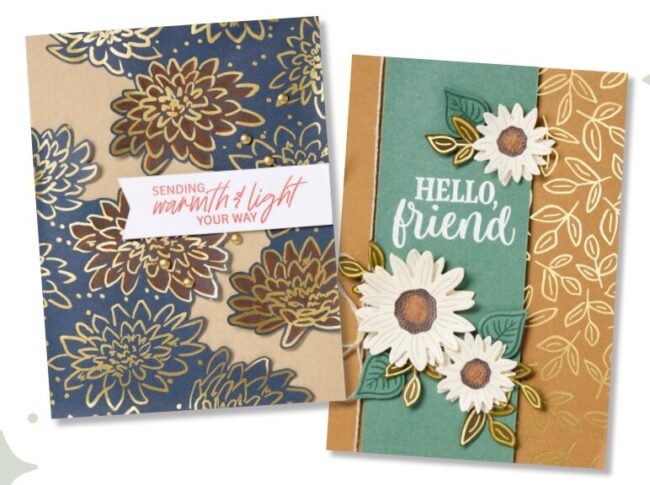 Luxe Foliage Cards